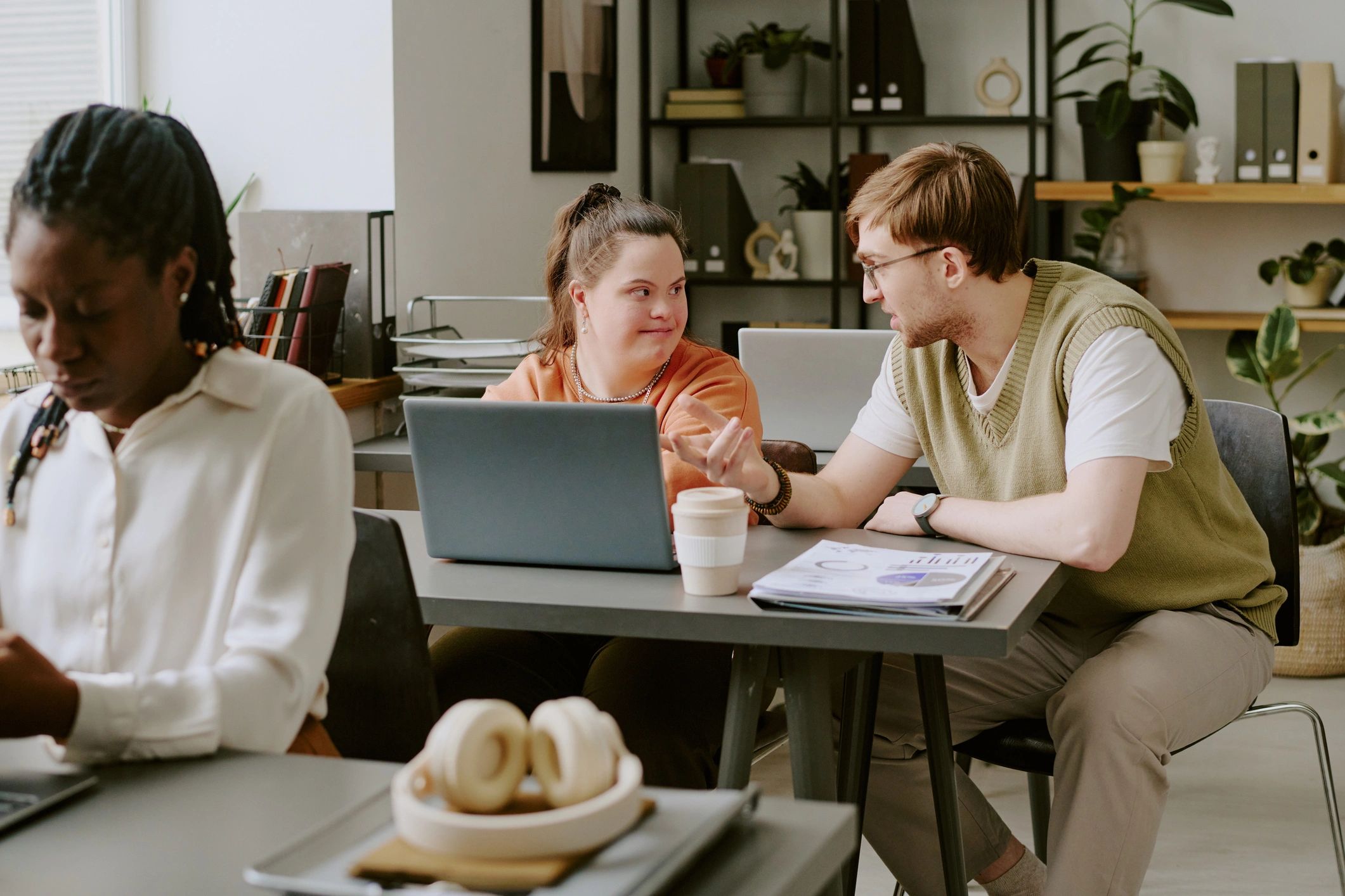Professional business owner in an office setting