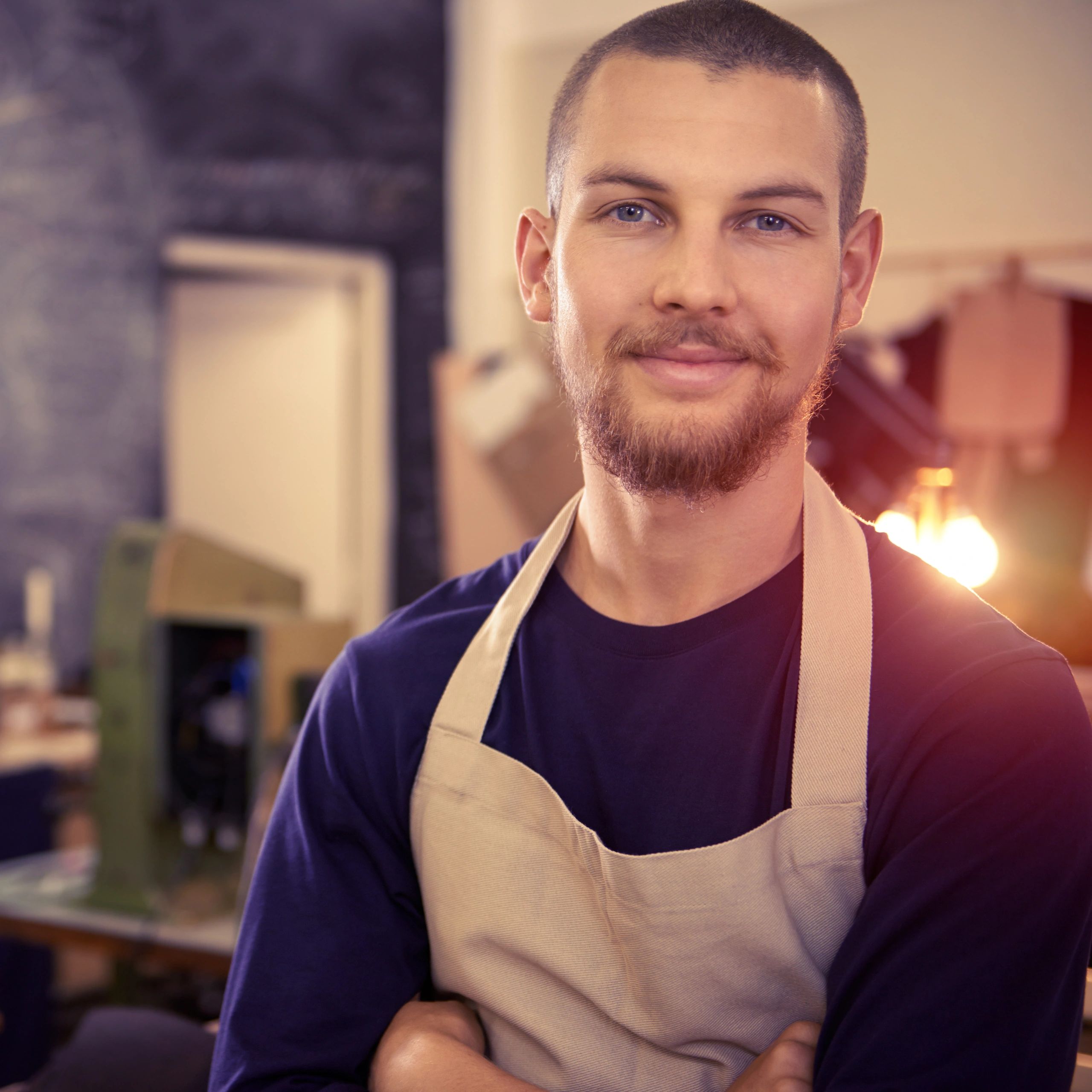 Portrait of a small business owner